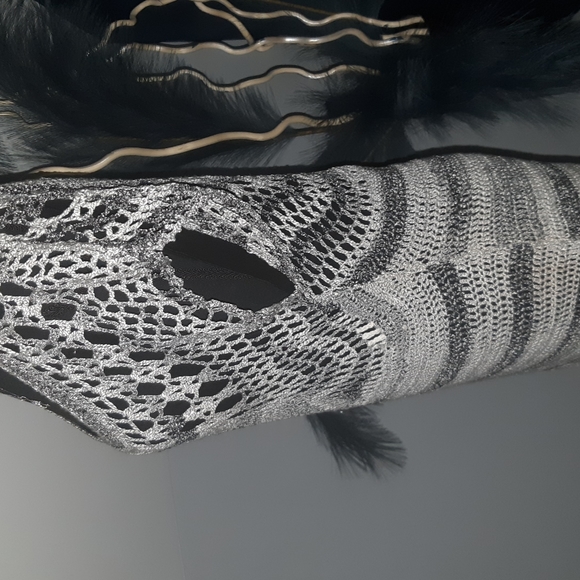 Shades of Grey Crochet Dress - Picture 4 of 8